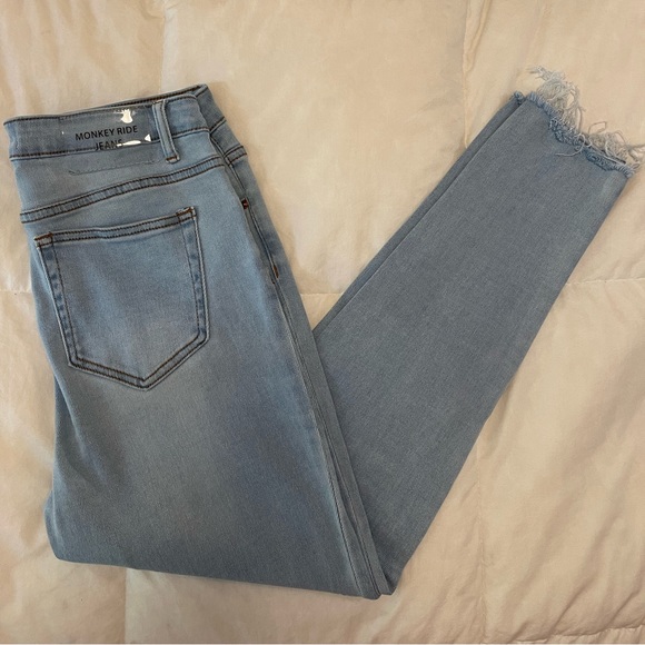 MONKEY RIDE JEANS - ORIGINAL VINTAGE - SIZE 15 / 32 - Picture 2 of 8